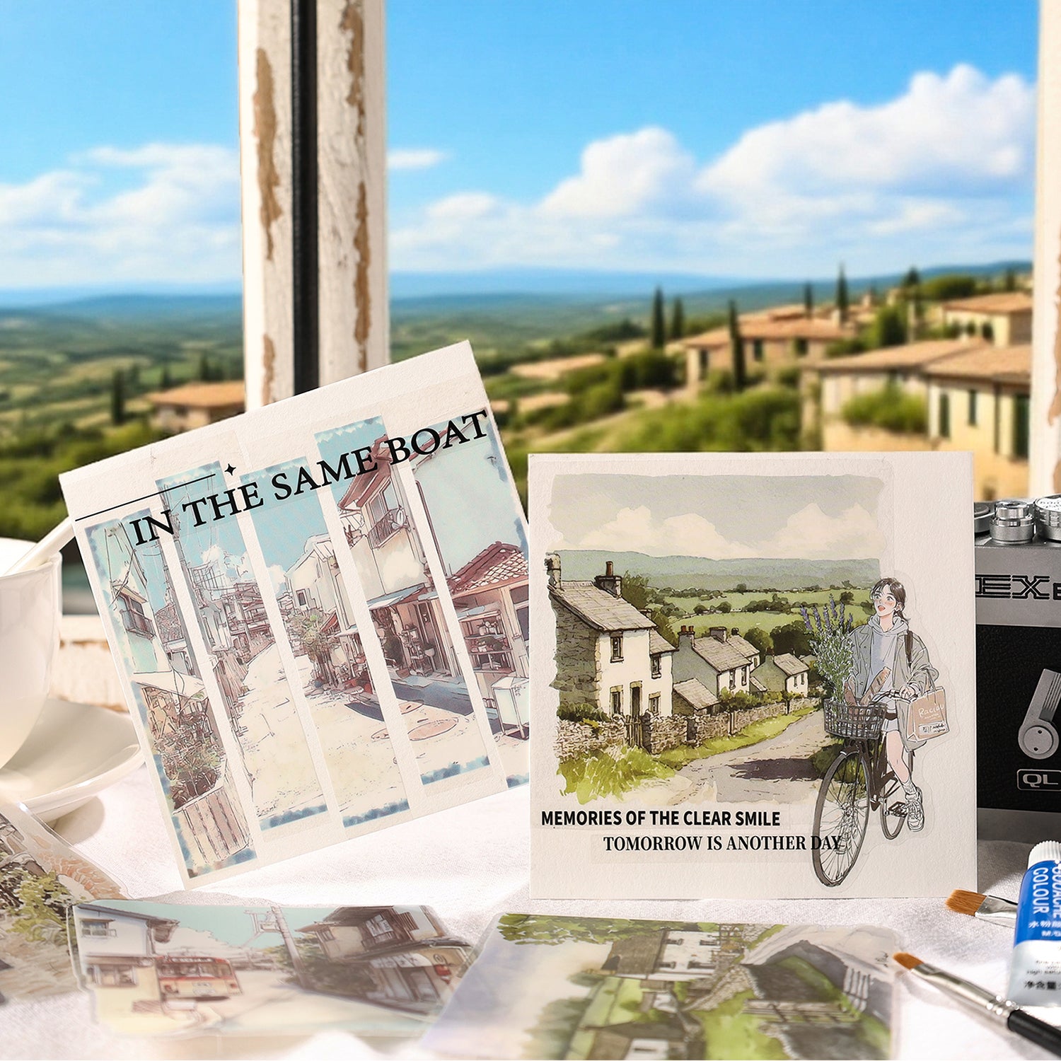 Europe builds dreams PET Sticker