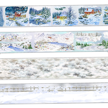 【ZERO】Winter Theme Landscaping Tape