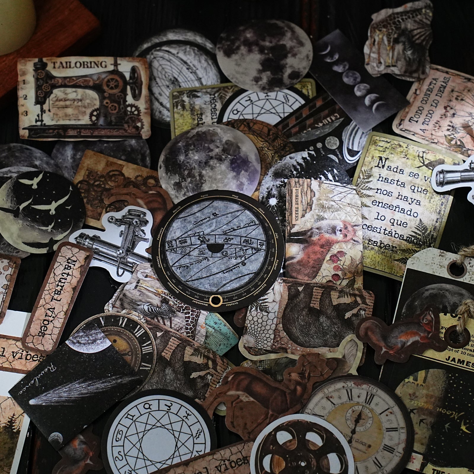 Old Shadows of the Times Sticker