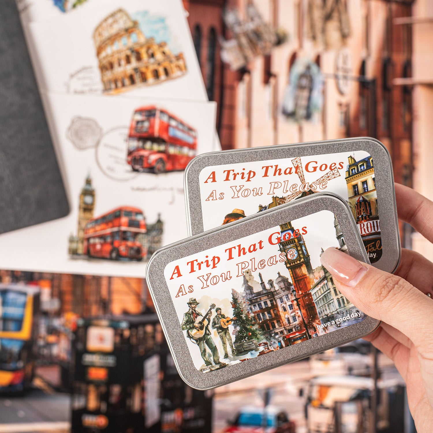 About Travel Tin box Stickers