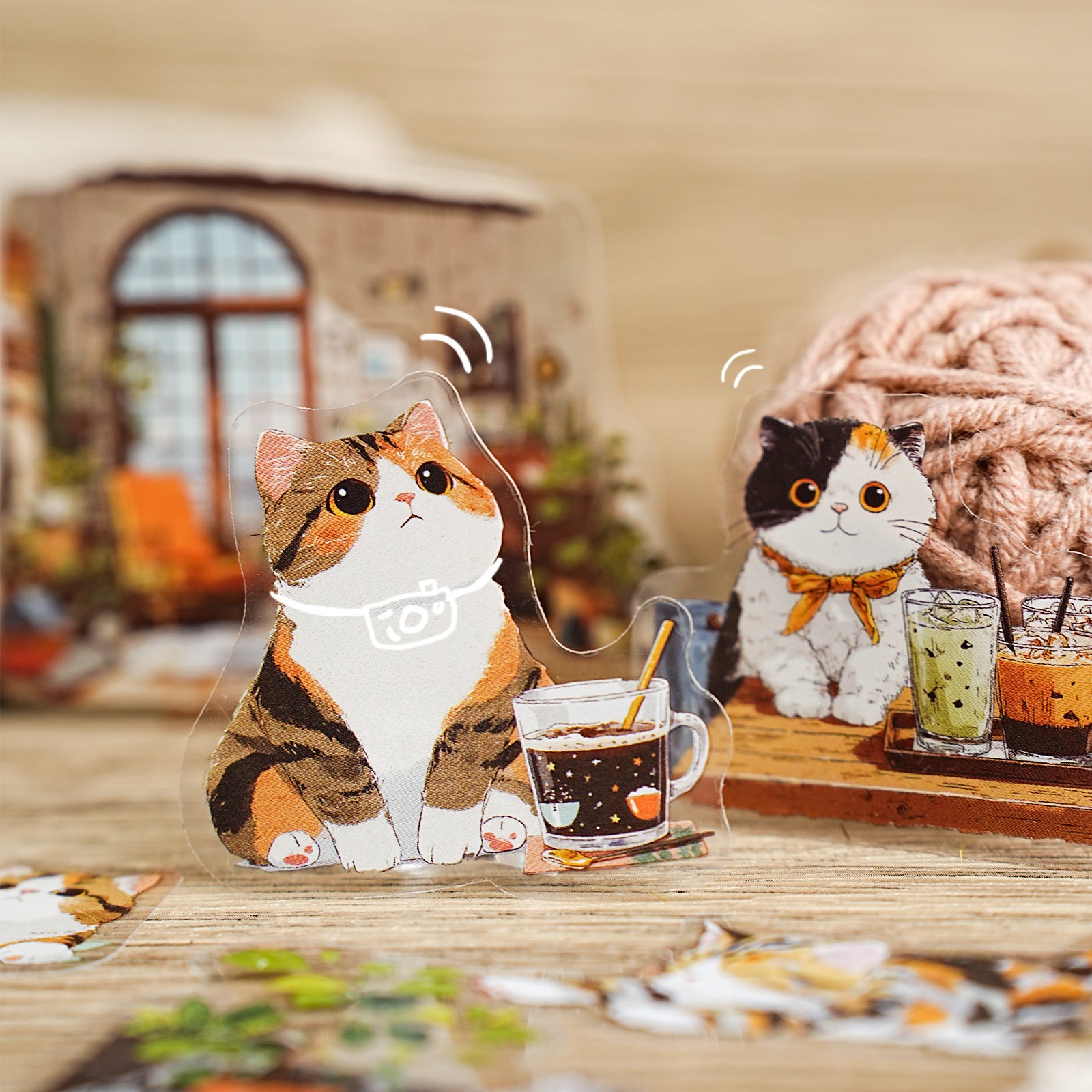 The Daily Life of a Cat PET Sticker