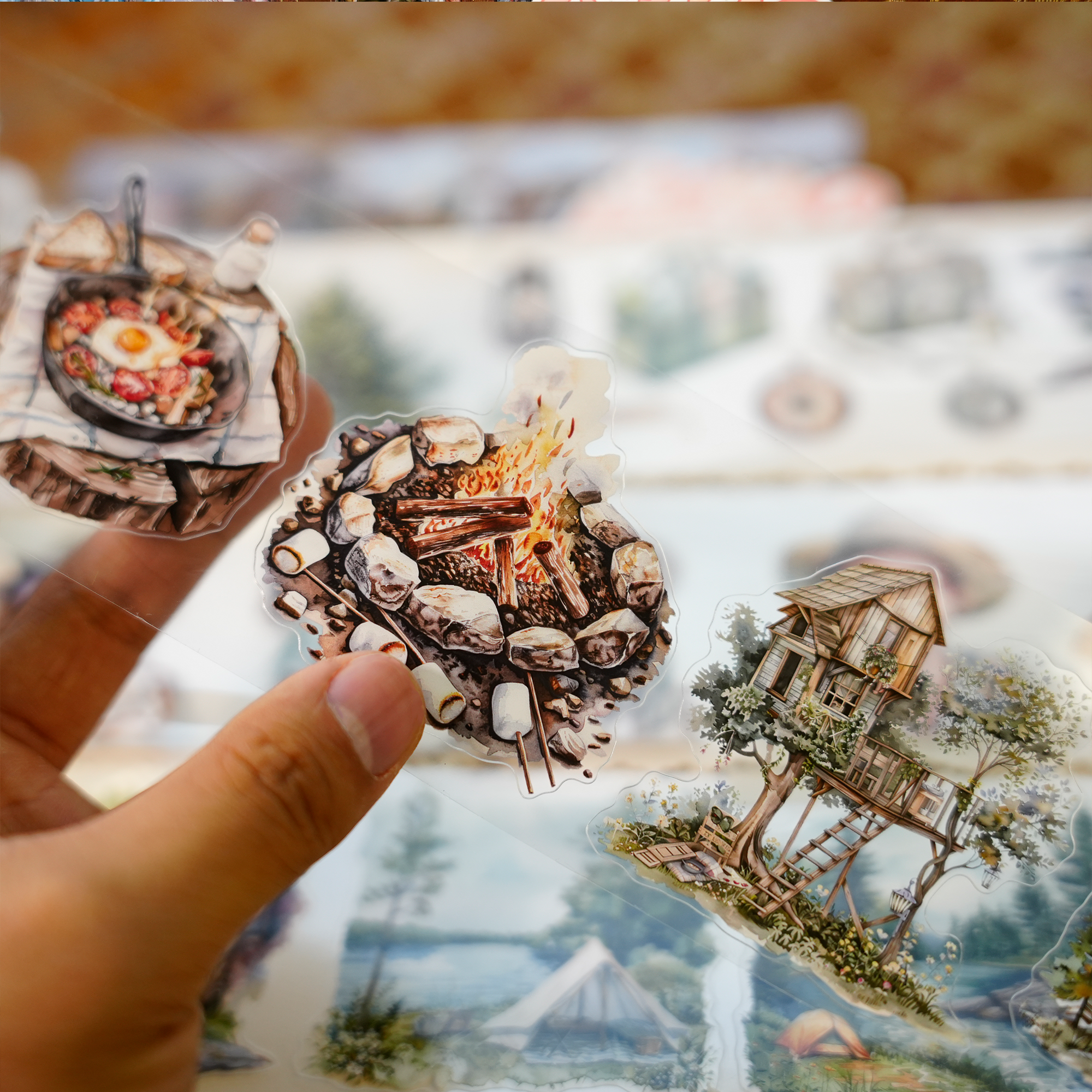 Forest Adventure Pre-cut PET Tape | No.41 | MOOBOOM Design