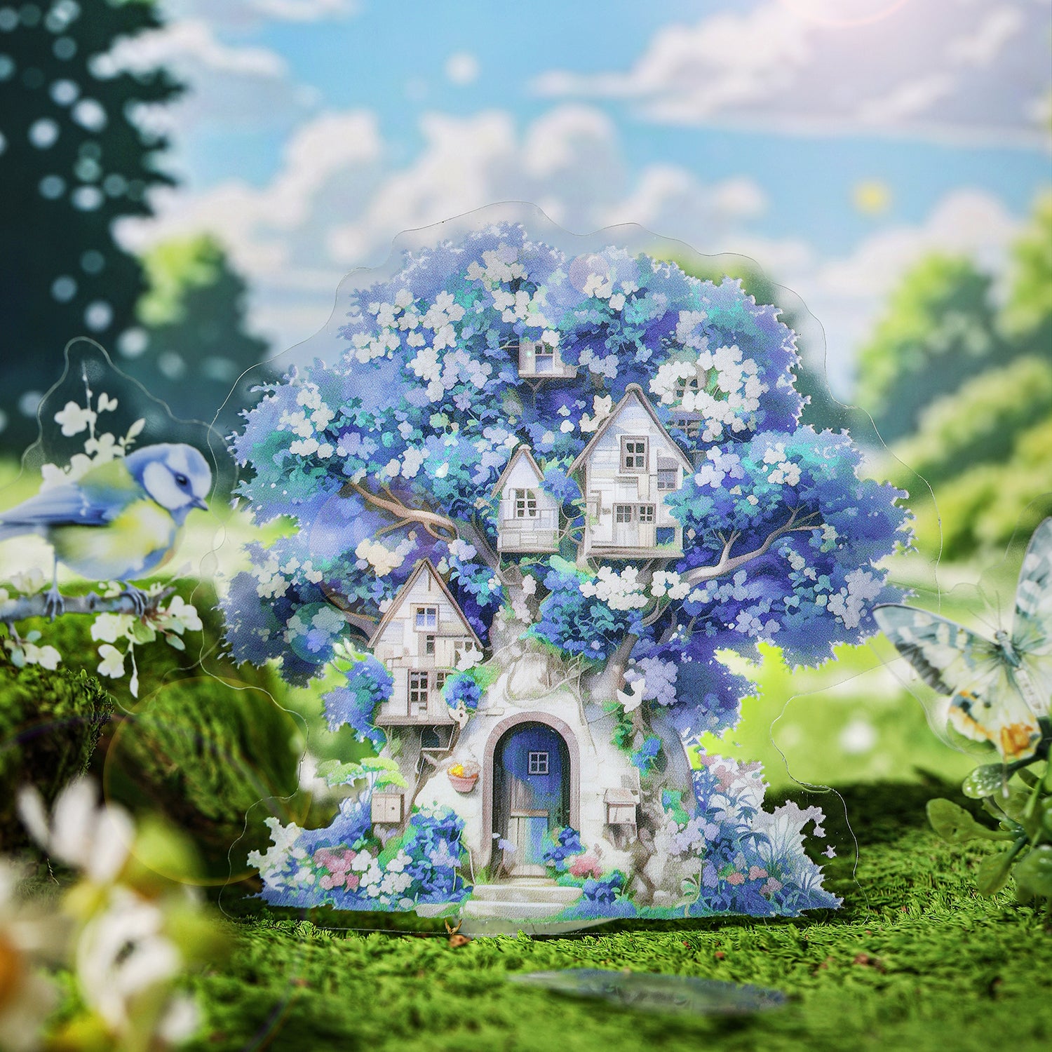 Green Garden PET Sticker