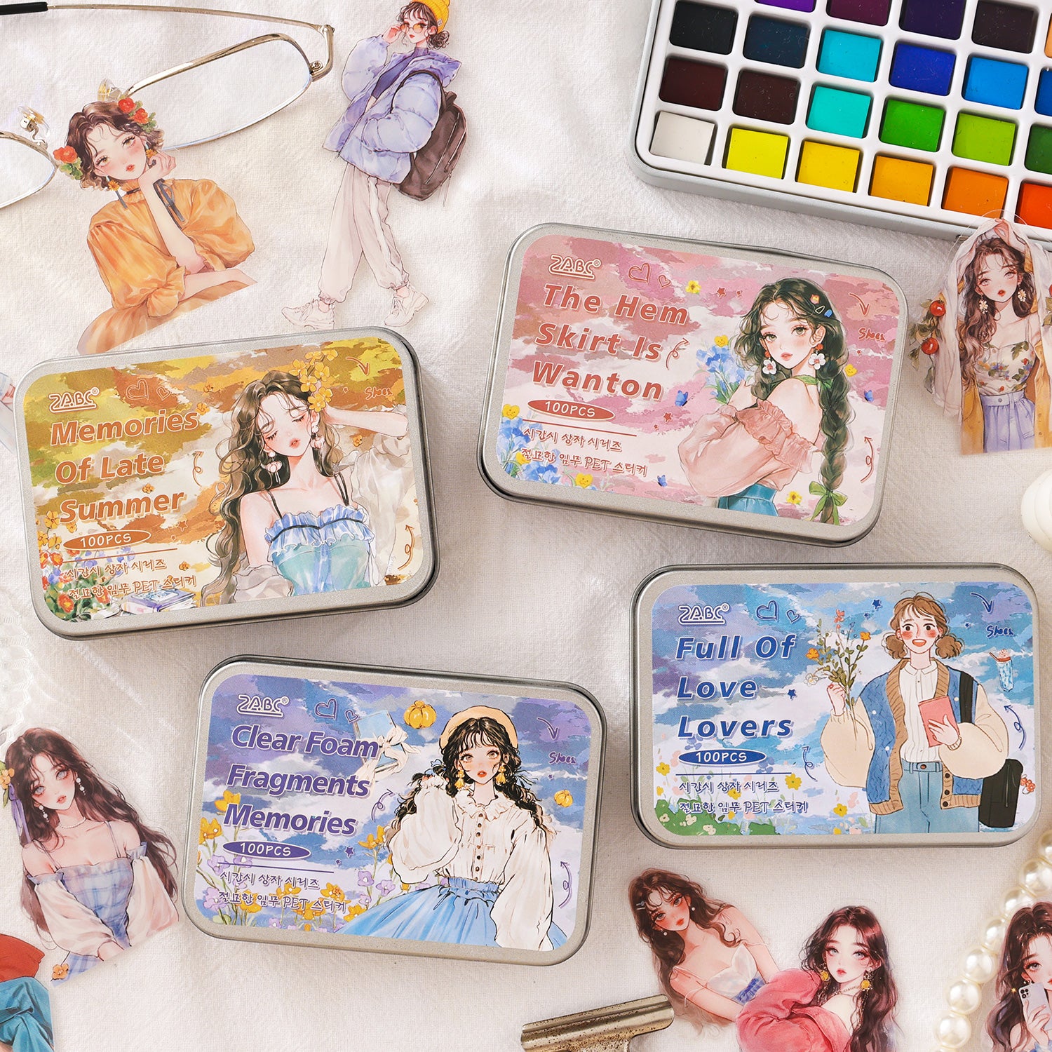 Poetic Casket PET Sticker