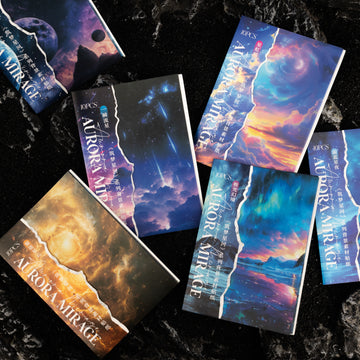 Aurora Aackground Sticker