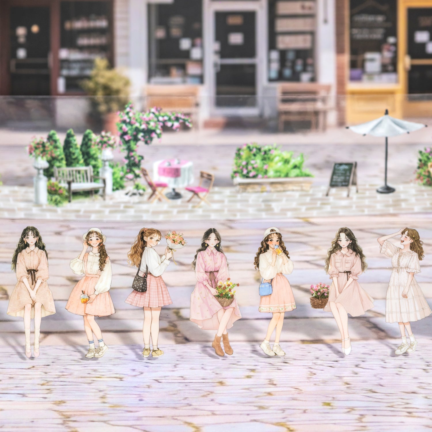 Corner Encounter PET Tape