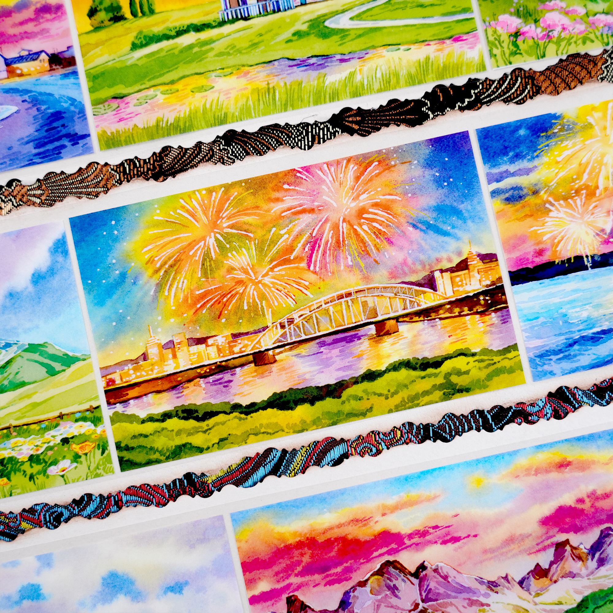 【XT】View above the clouds Landscaping Tape