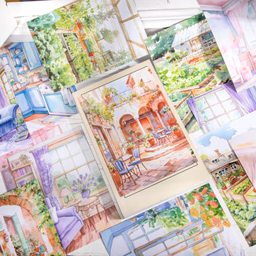 Healing Little Home Washi Sticker