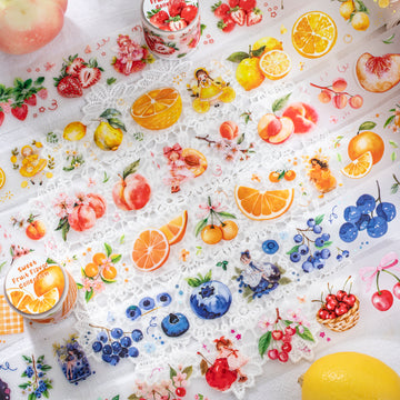 Sweet Fruit Flavor Collection PET Tape