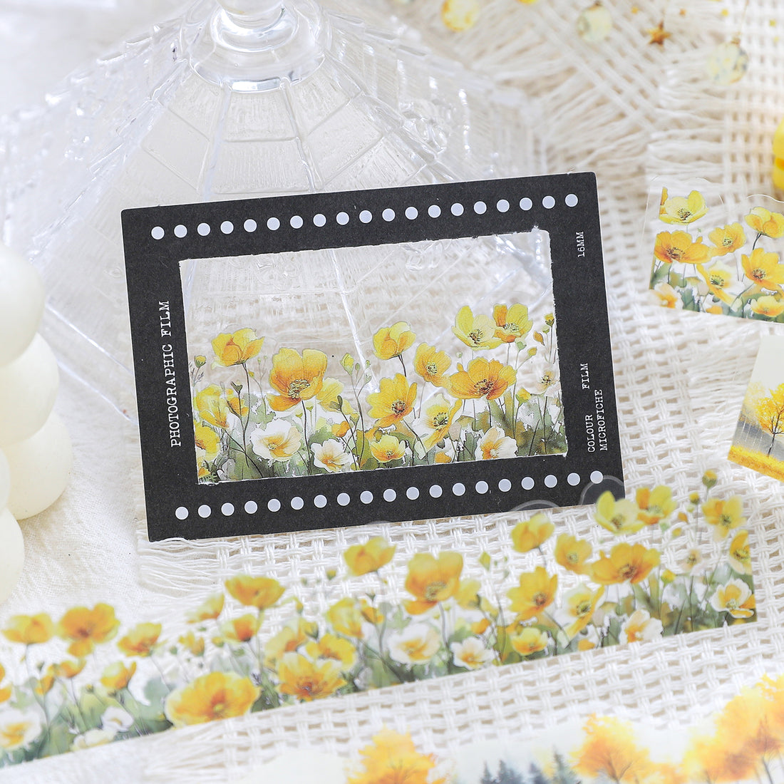 Forest Flower News PET Sticker