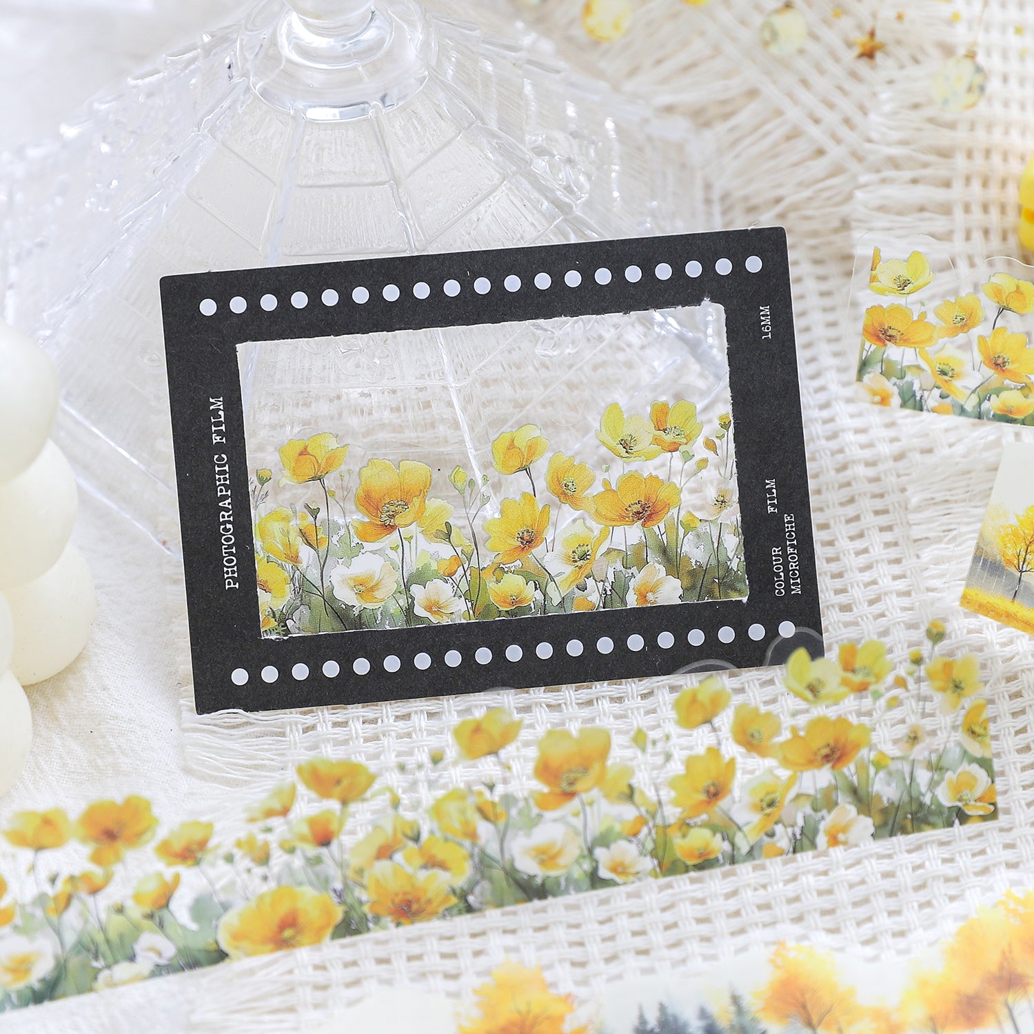 Forest Flower News PET Sticker