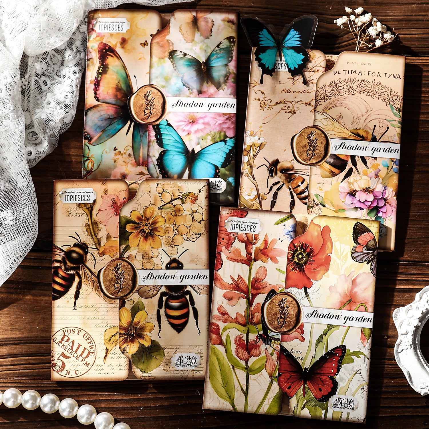 Shadow Garden Scrapbooking Paper