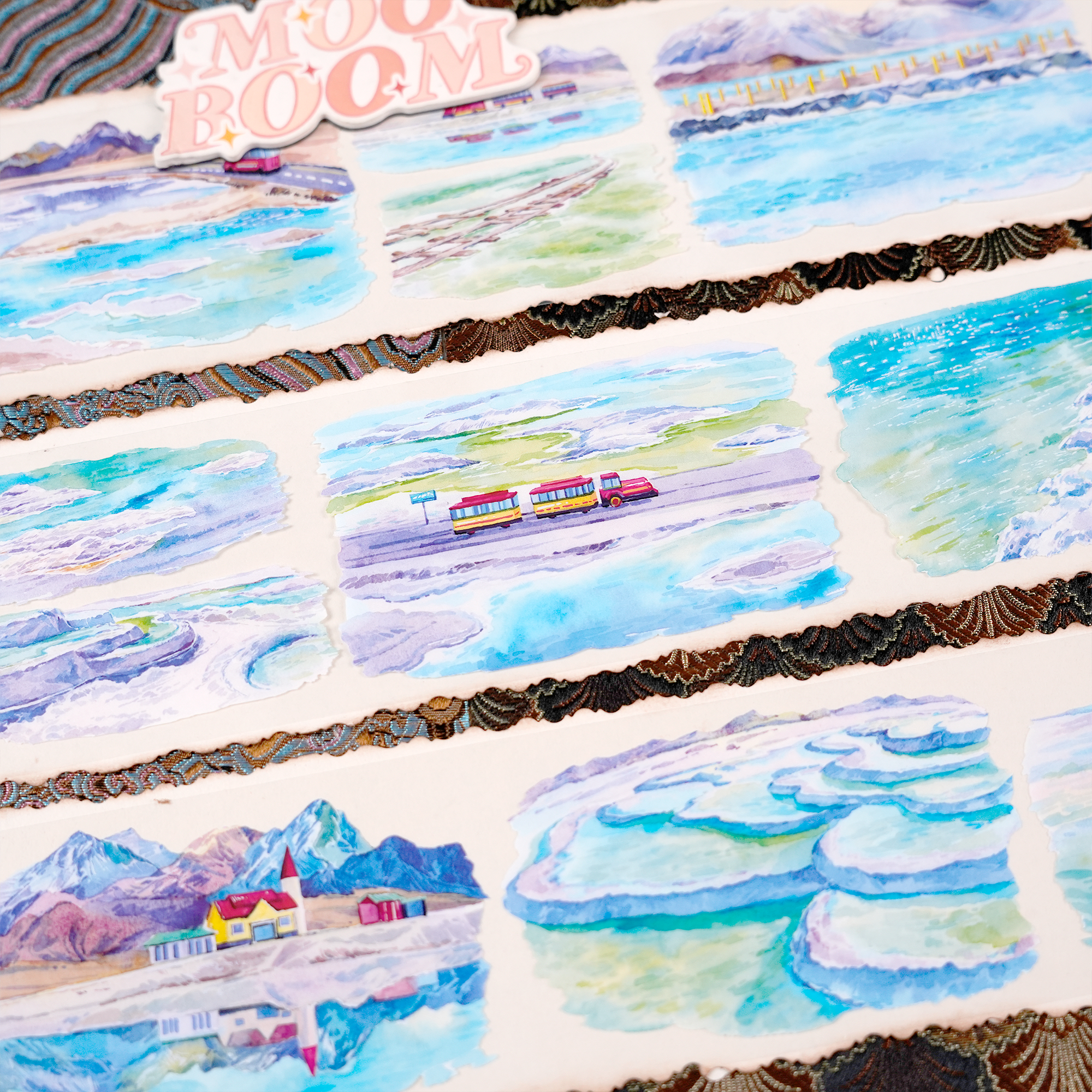 【XT】Jade Salt Pond Landscaping Tape