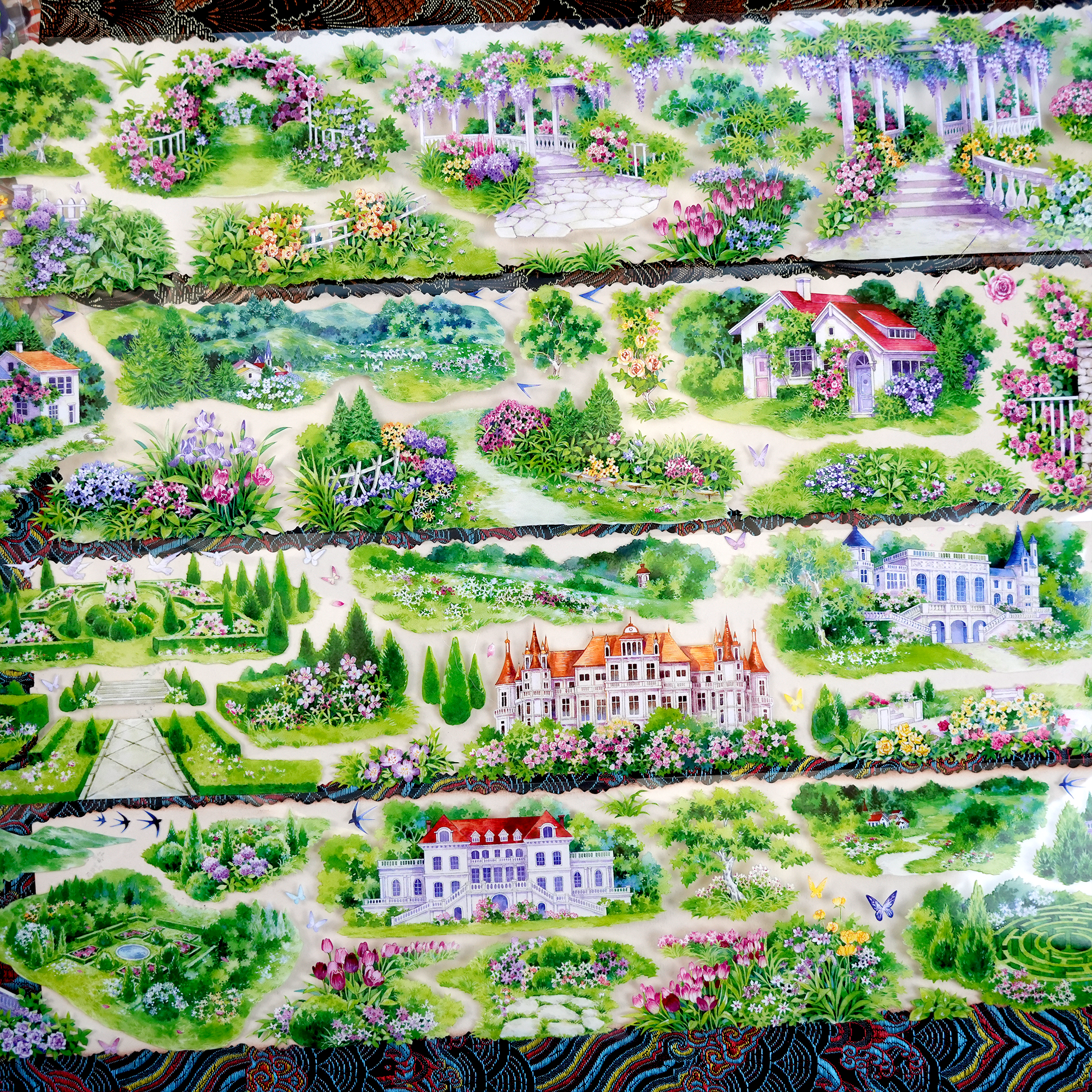 【Paper Domain】Song of the Green Corridor Landscaping PET Tape (8cm*5M)