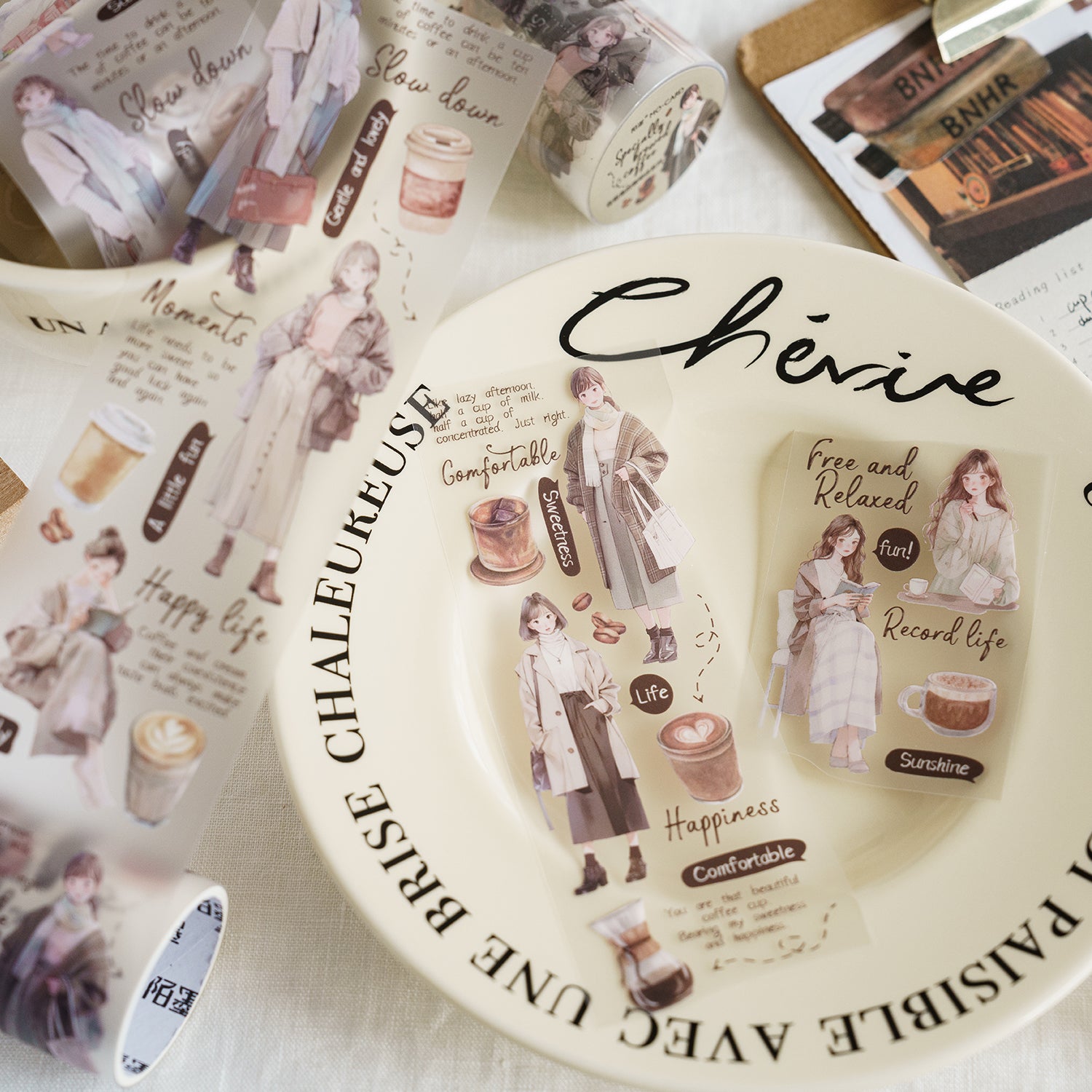 Coffee Shop PET Tape