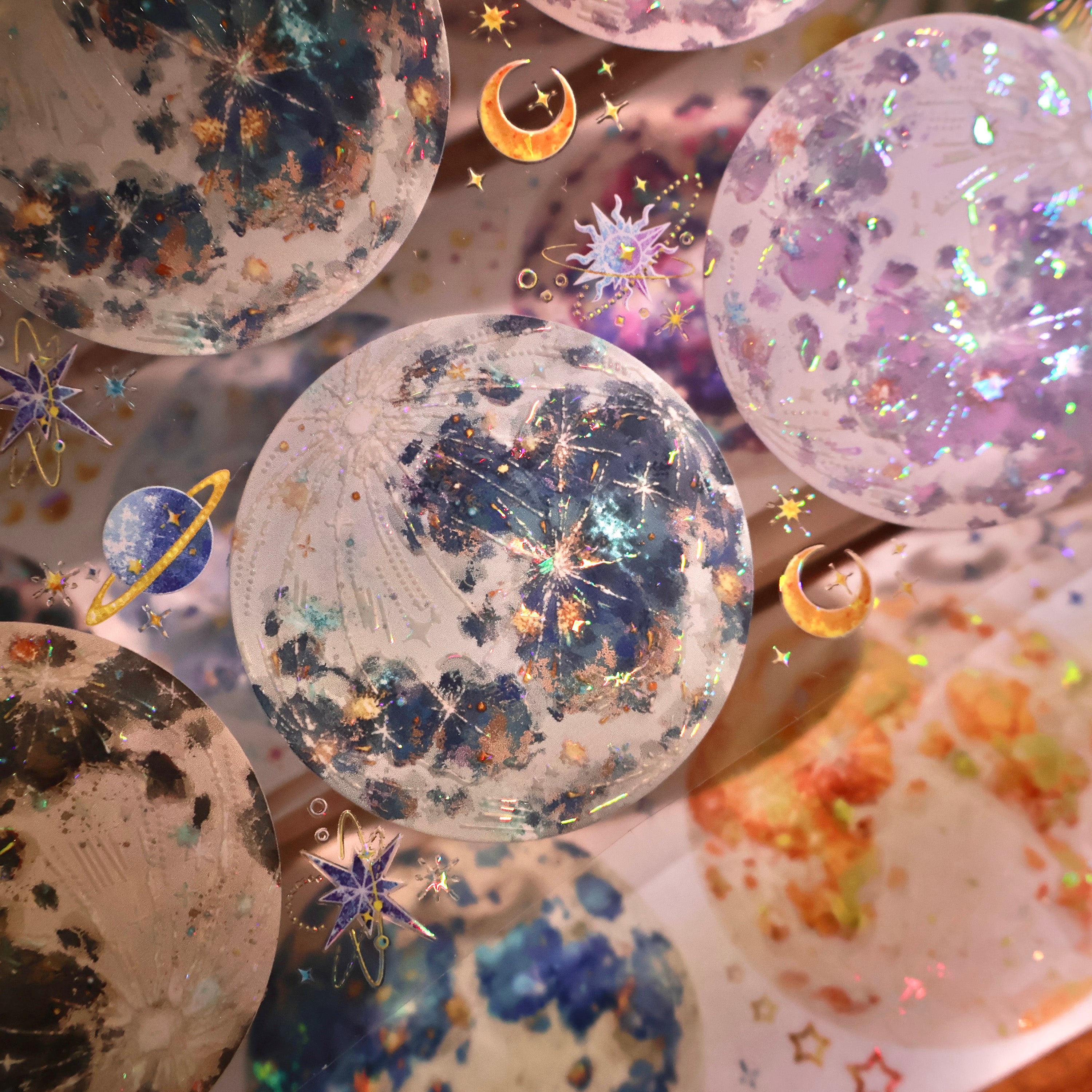 Mottled Moon PET Tape (6cm*120cm)