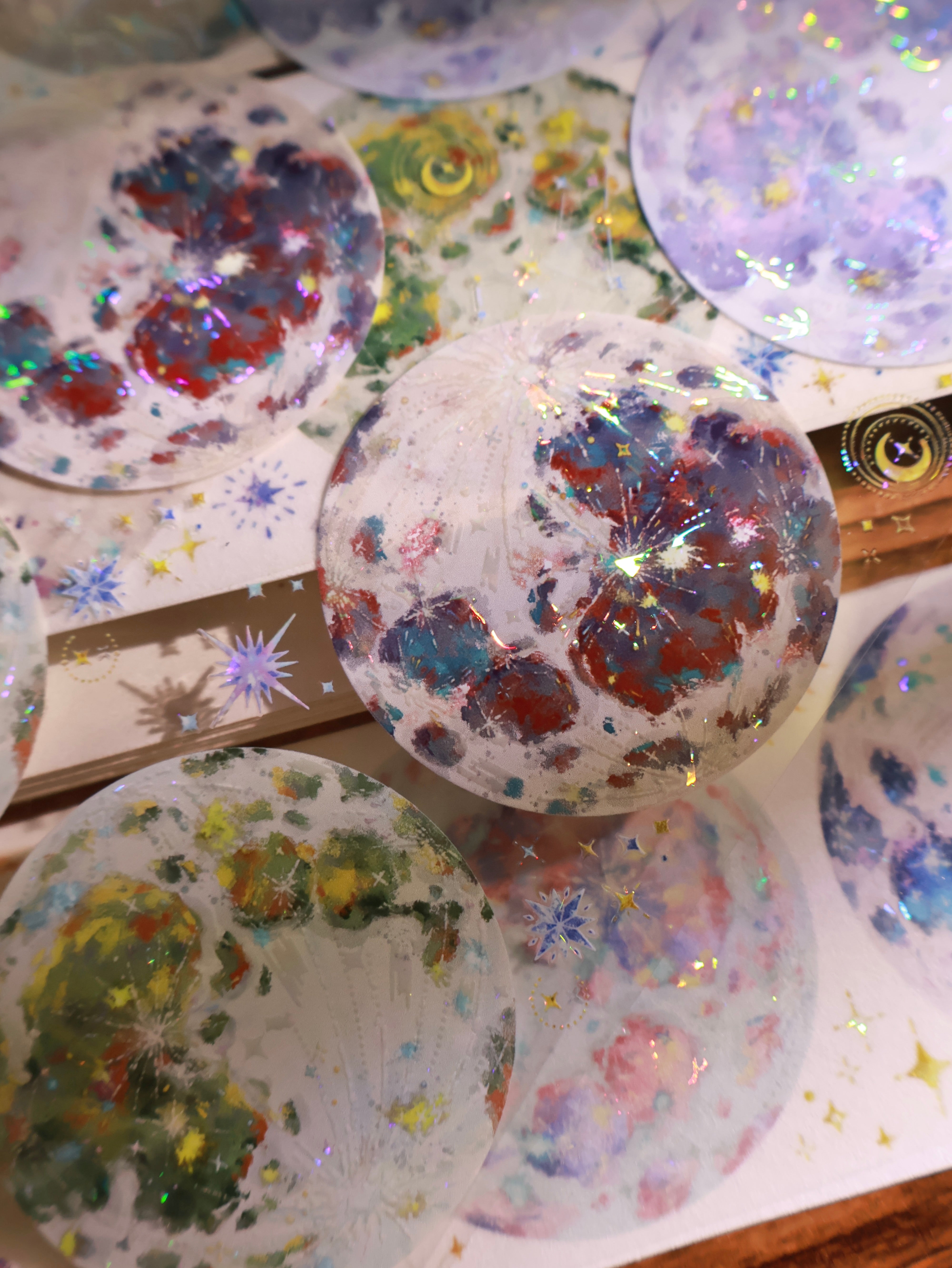 Mottled Moon PET Tape (6cm*120cm)