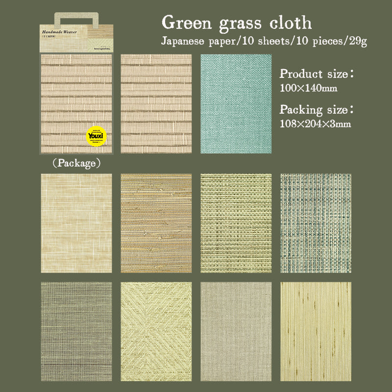 Hand-knitting artisan Washi Sticker