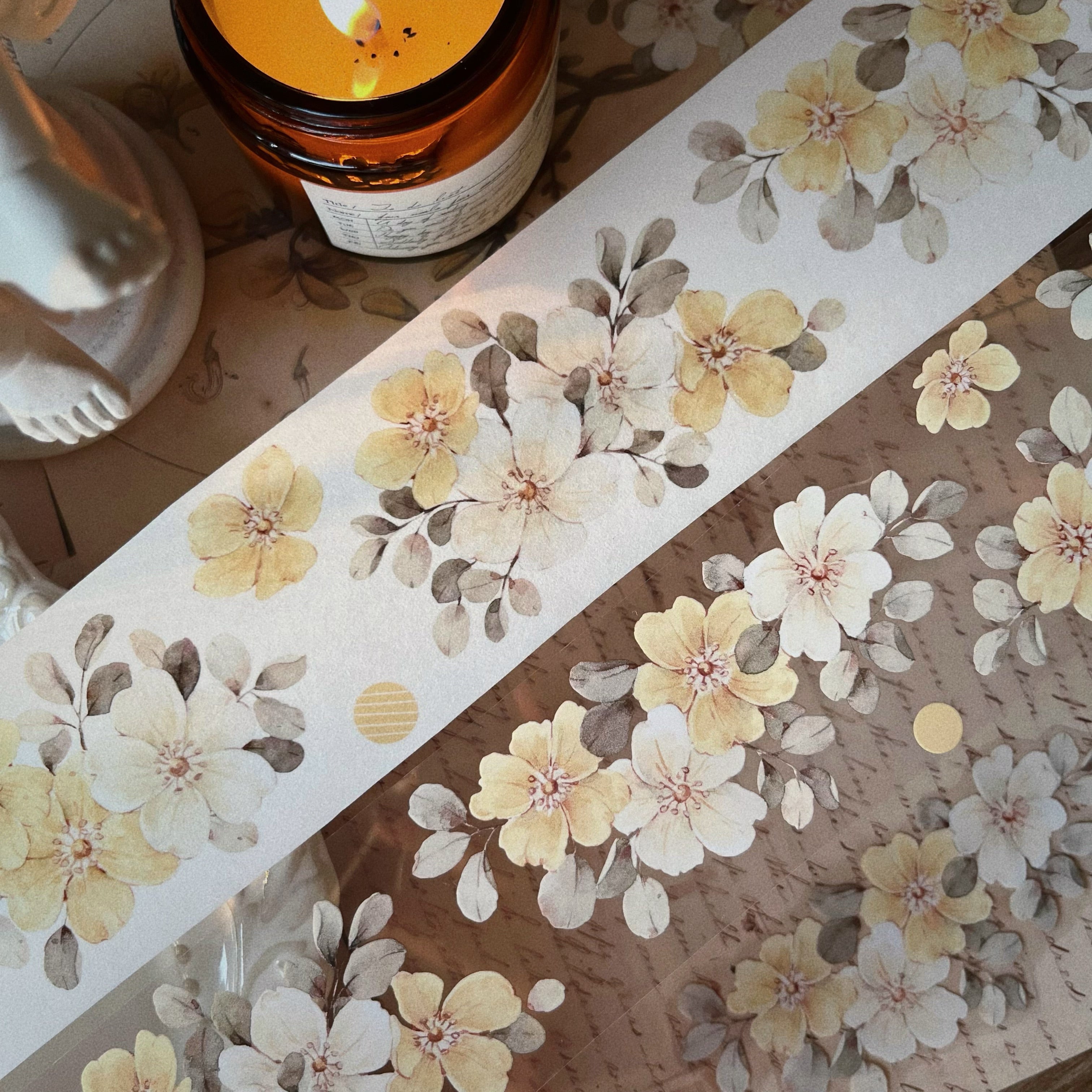Small Yellow Flower Tape (5.5cm*120cm)