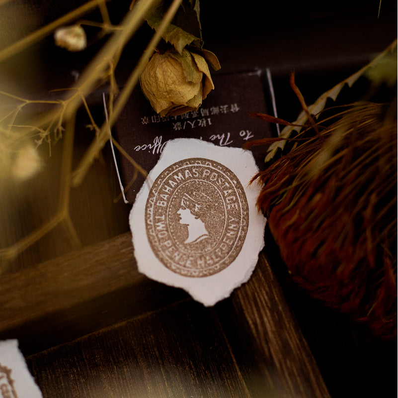 Post Office Wooden Stamps