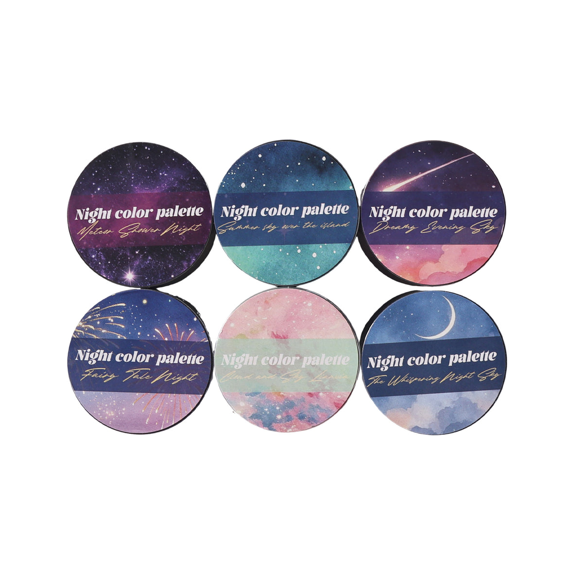 Night Sky Palette Landscape PET Tape