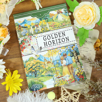 Vintage Sticker Book Vol.19 - Golden Horizon