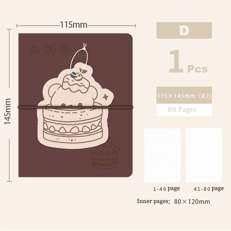 Adorable Cat Loose-Leaf Journal | A7 Size