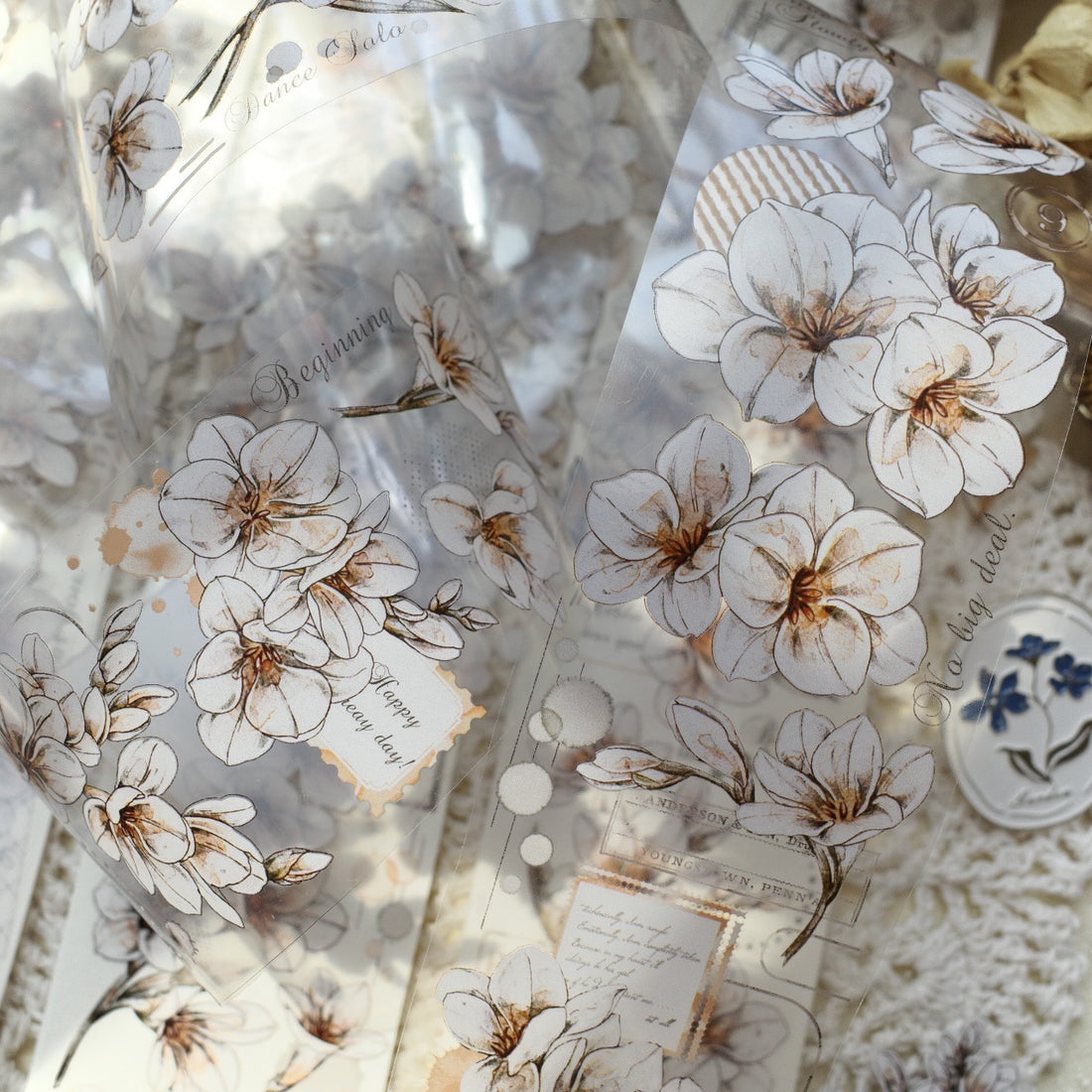 Freesia Flowers Tape (5.5cm*150cm)