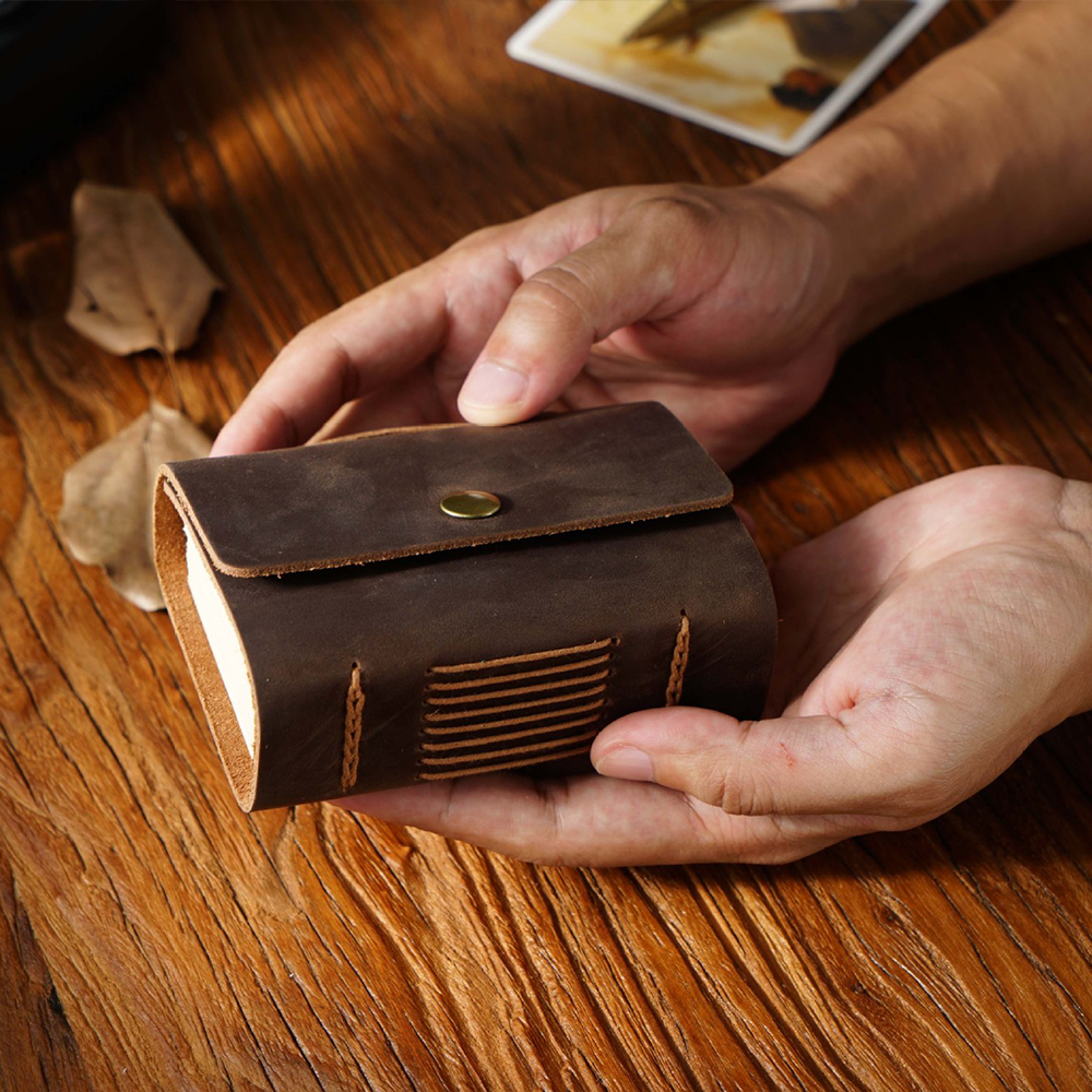 Handbag Design Mini Leather Journal