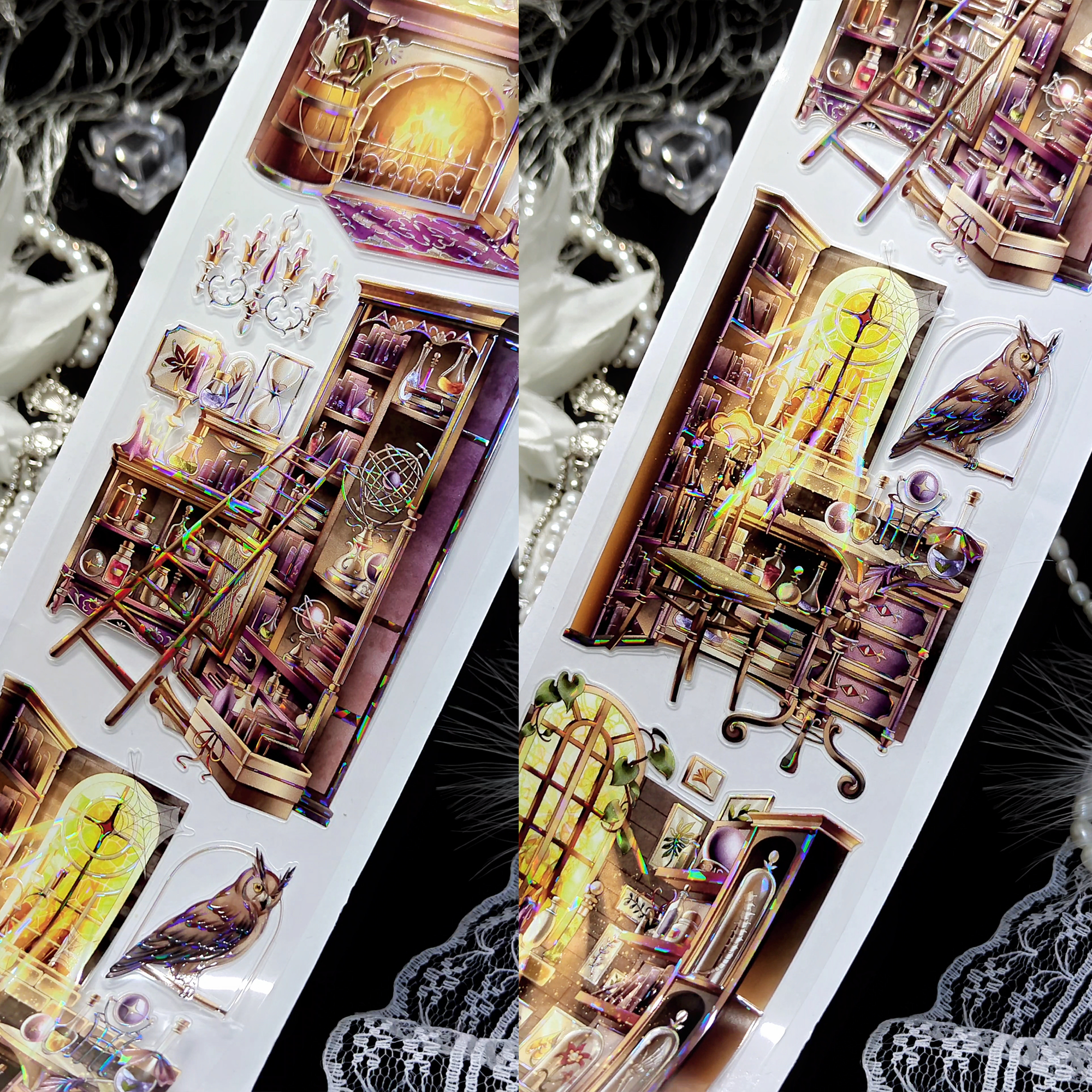 【BOBOYU】Brilliant Collection Pavilion Landscaping Tape