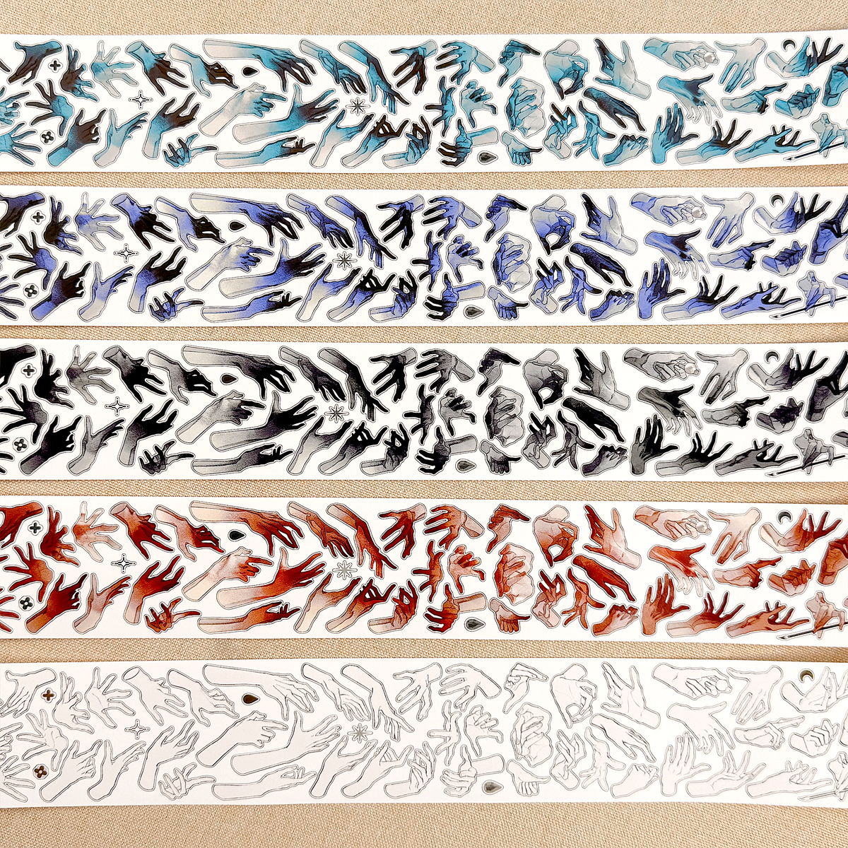 【Studio VI】Hand Synthetic Paper Tape