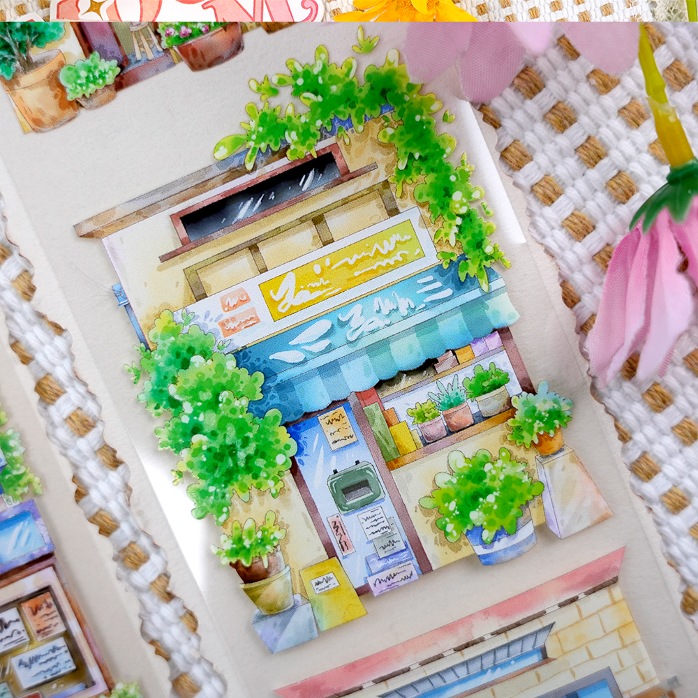 【BOBOYU】The Warm House Landscape Tape