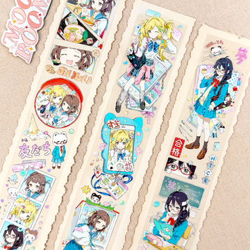 【Studio VI】High School Girl Character PET Tape