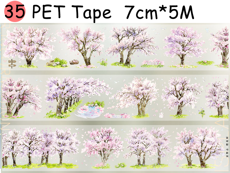 【ZERO】The branches of the Trees PET Tape