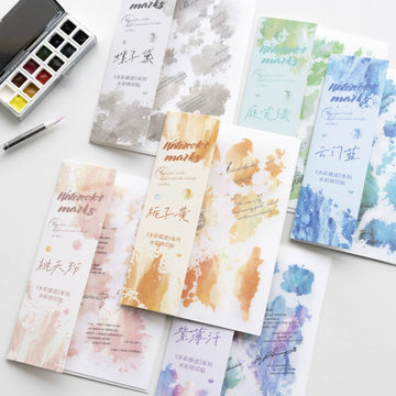 Watercolor Texture Transfer Sticker