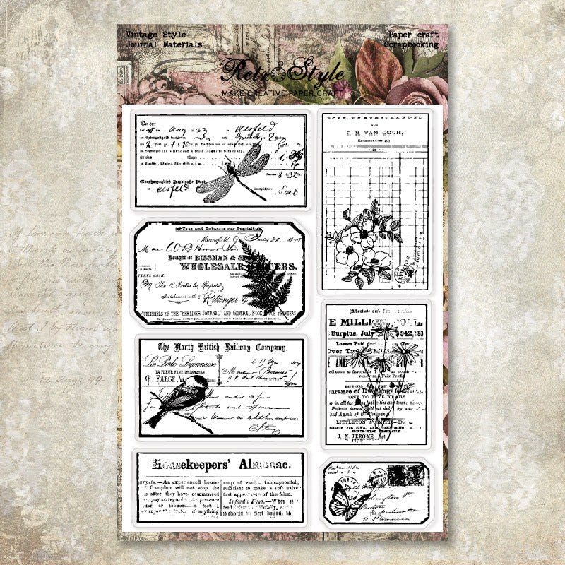 Vintage Silicone Stamp