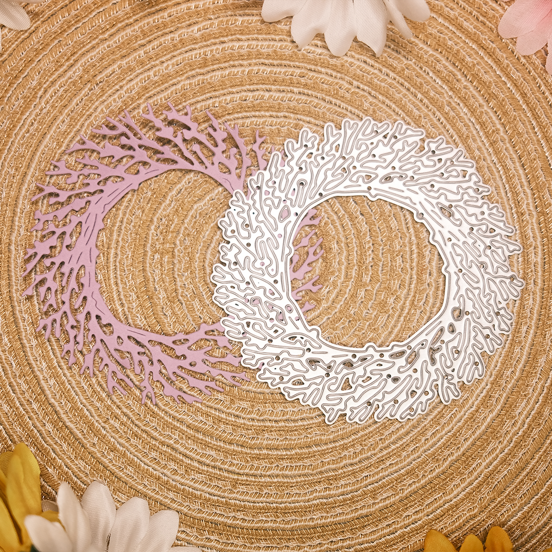 branch circle Metal Cutting Die Set