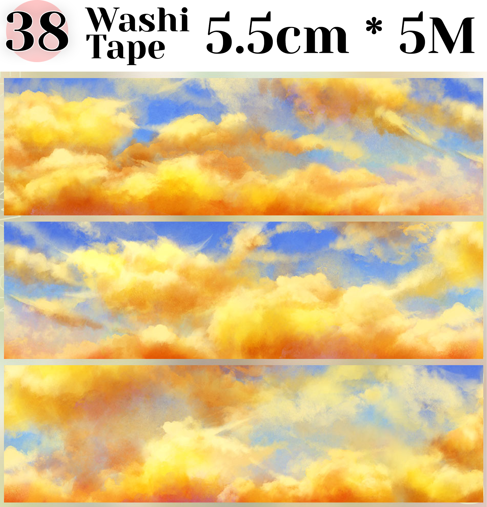 【ZERO】Sky & Grassland Landscaping Tape(40 Styles)(Whole Roll Tape)