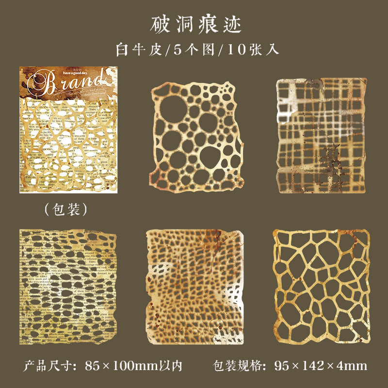 Branded Hollow-Cut Scrapbooking Paper