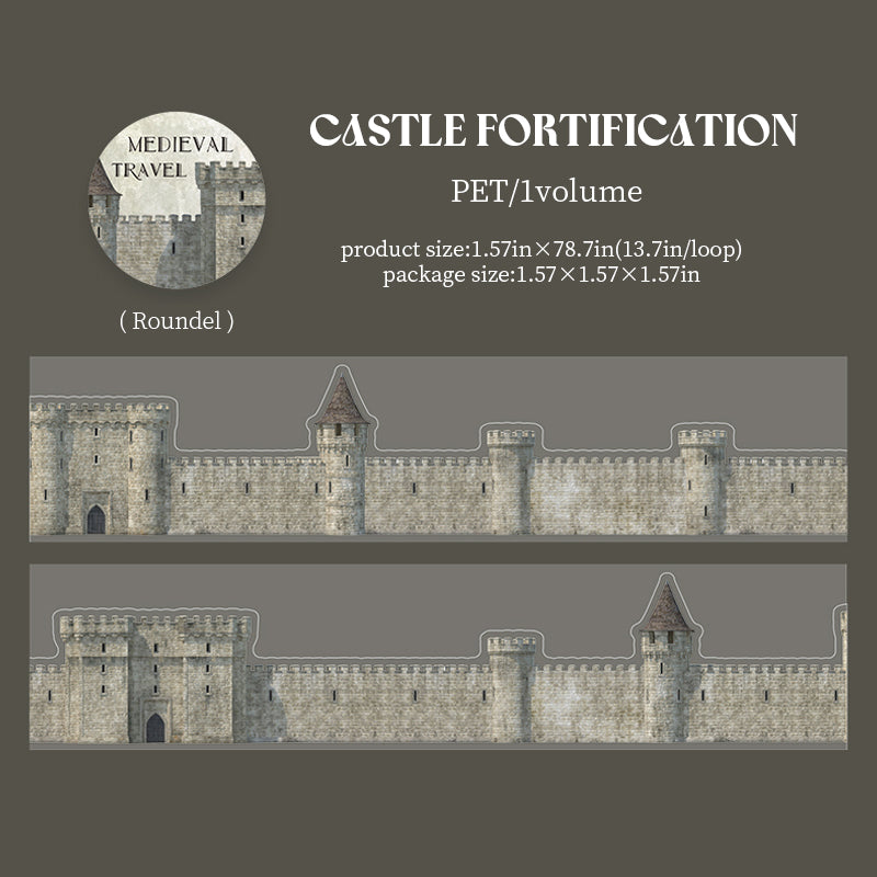 A Journey to the Middle Ages PET Tape