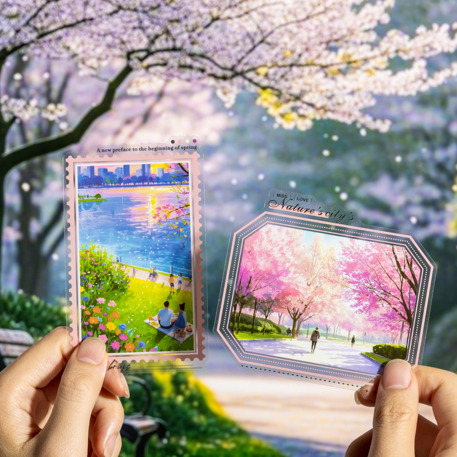 Corner of the City PET Sticker