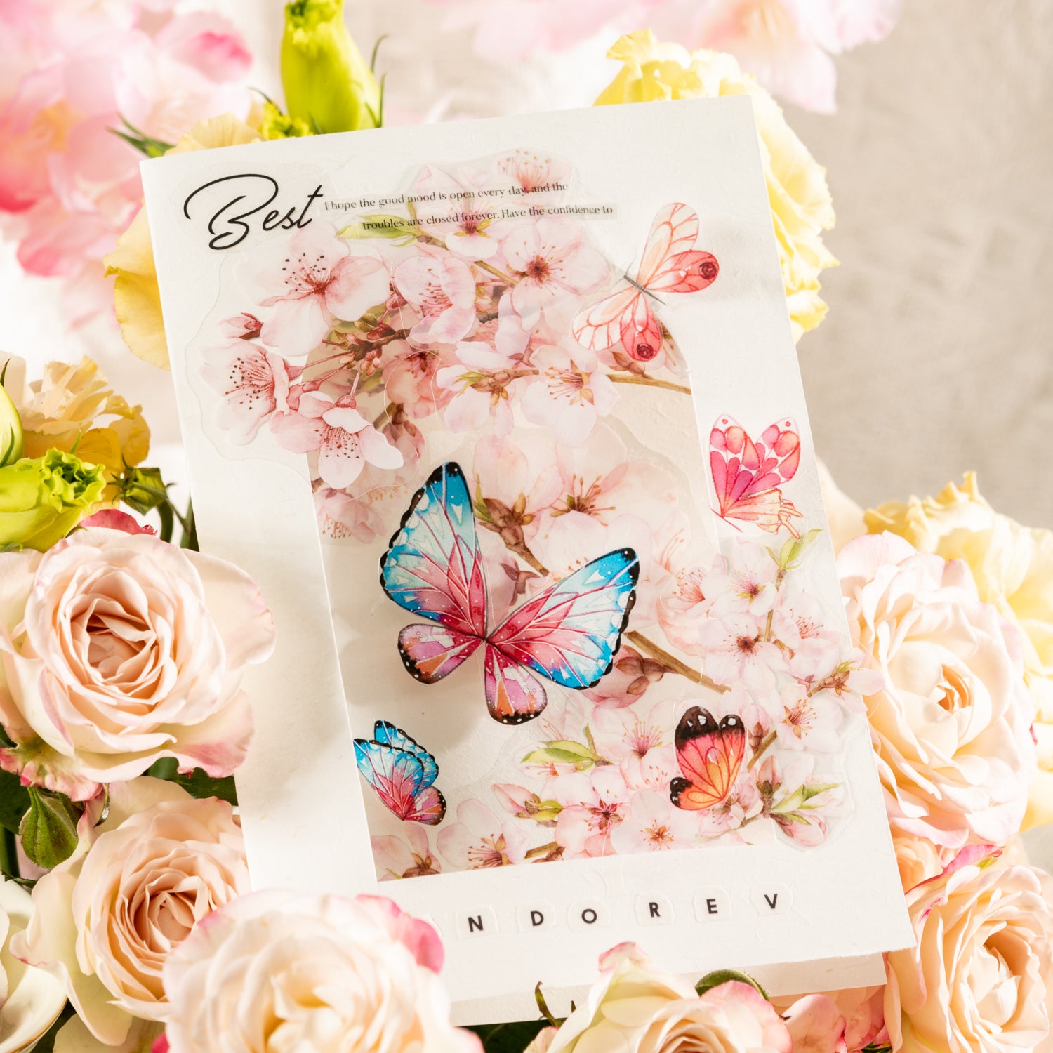 Feast of Blooming Flowers PET Sticker