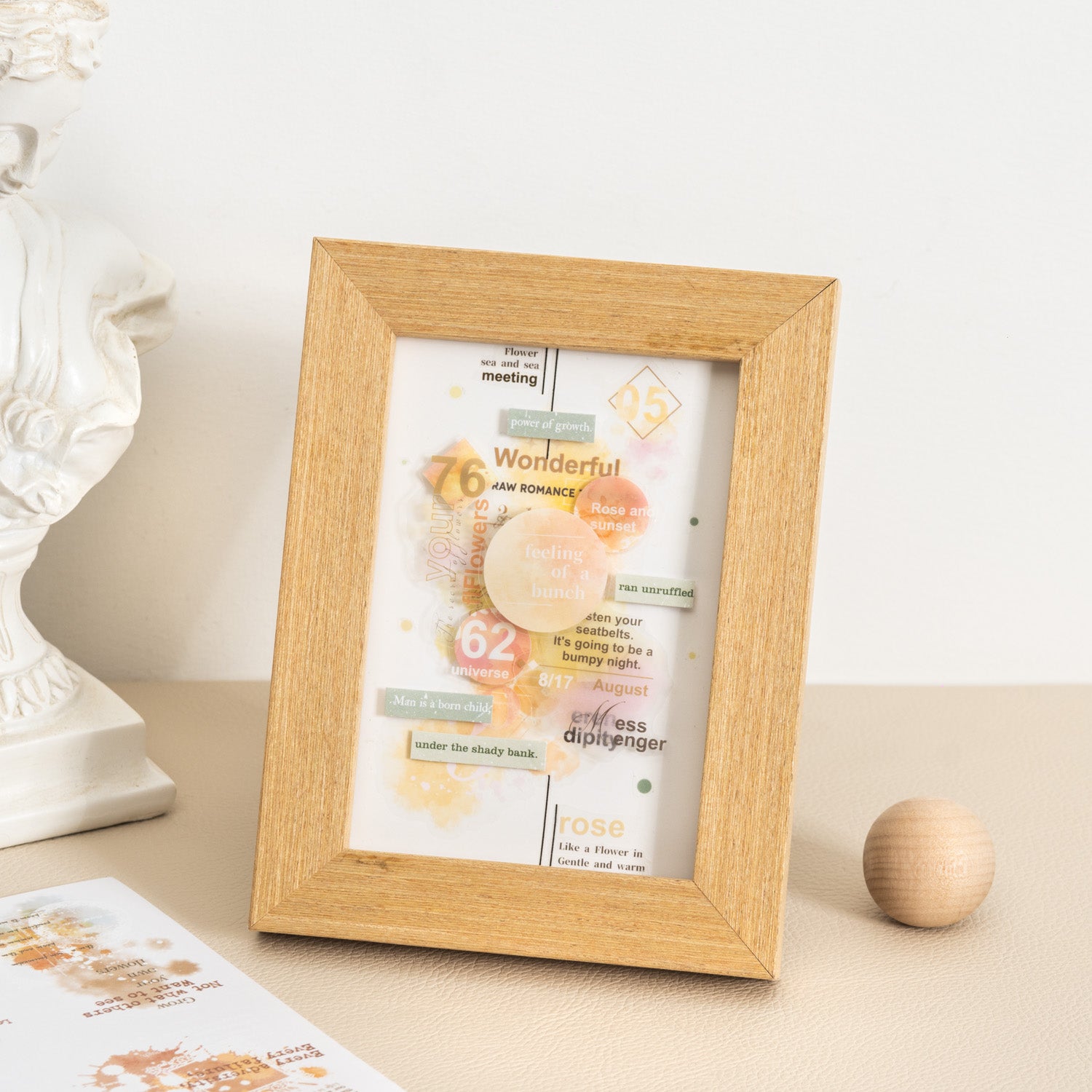 Watercolor Album Sticker Book