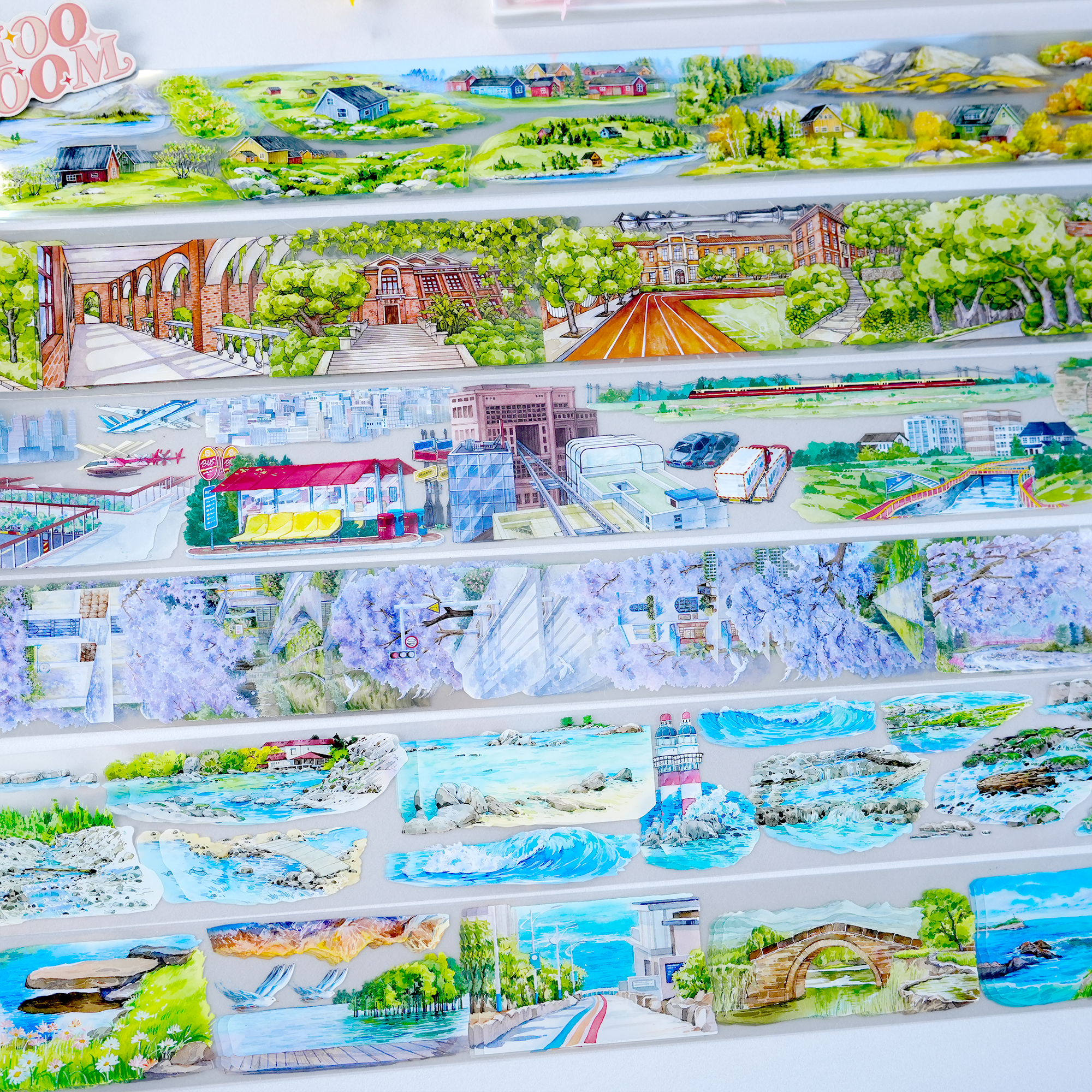 【XT】Nature/City/Fantasy Landscaping Tape (47 Styles)