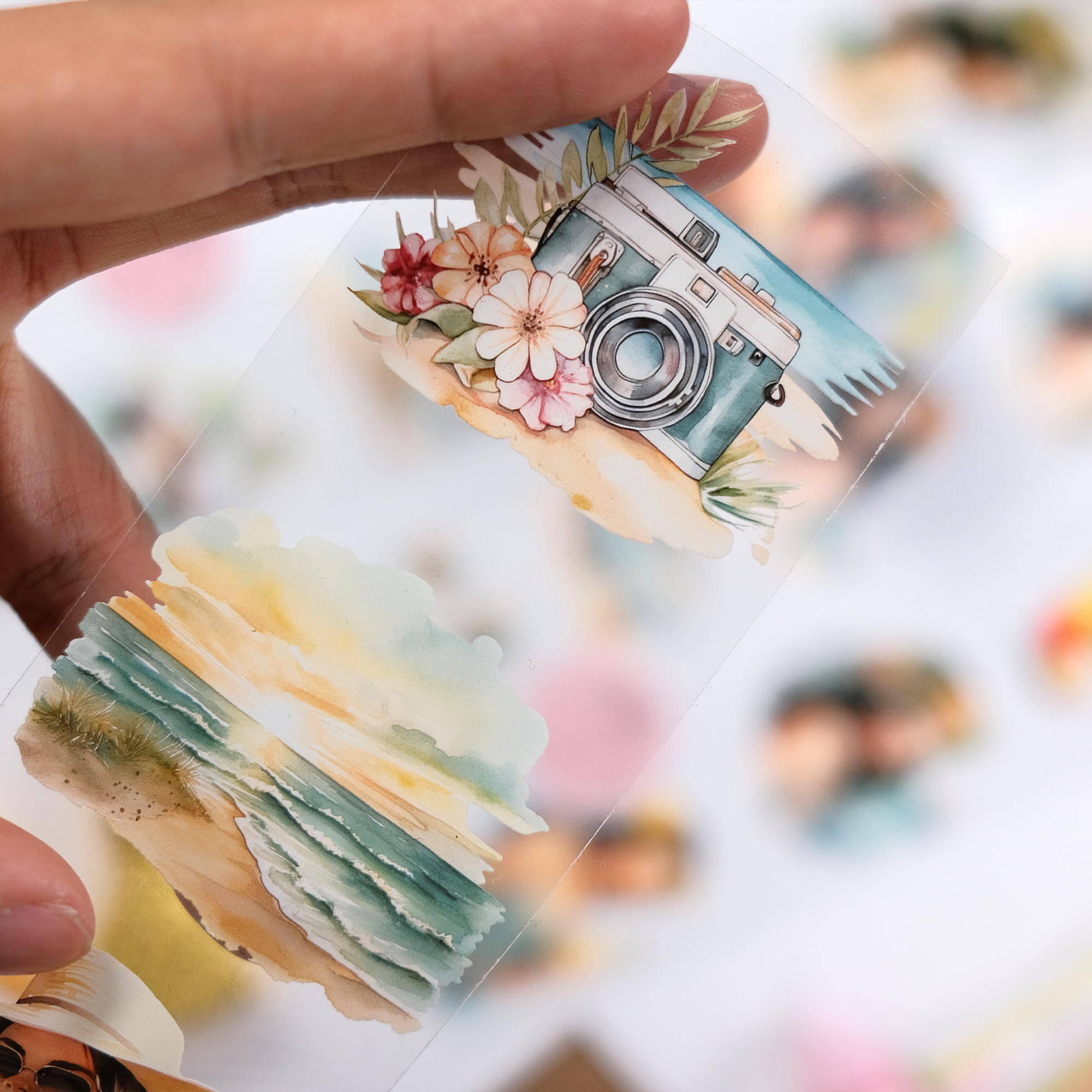 Island Vacation PET Tape | MOOBOOM Design