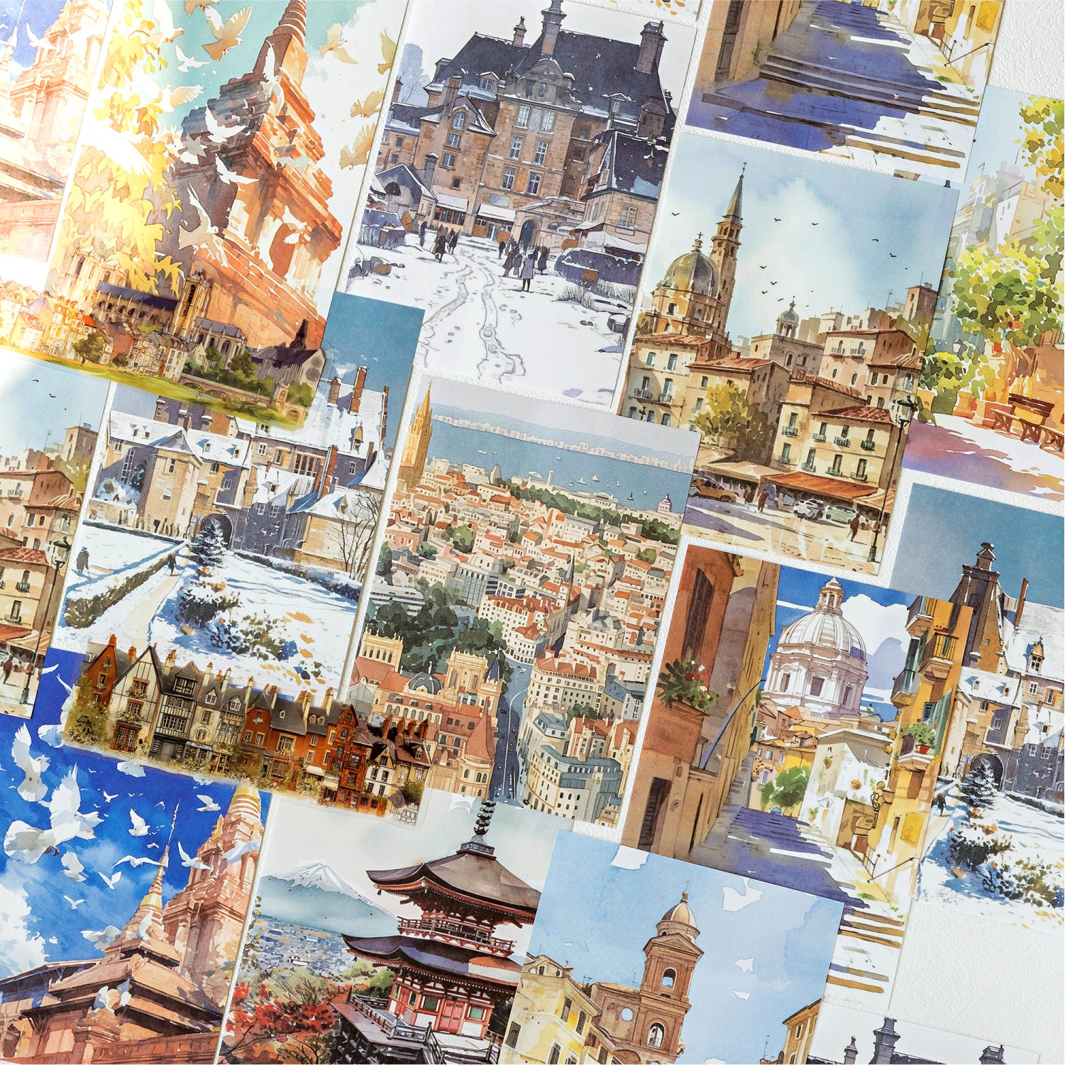 Soul Journey Series PET Sticker + White kraft paper