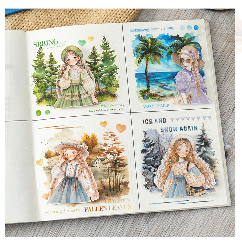 Four Seasons With You Sticker books