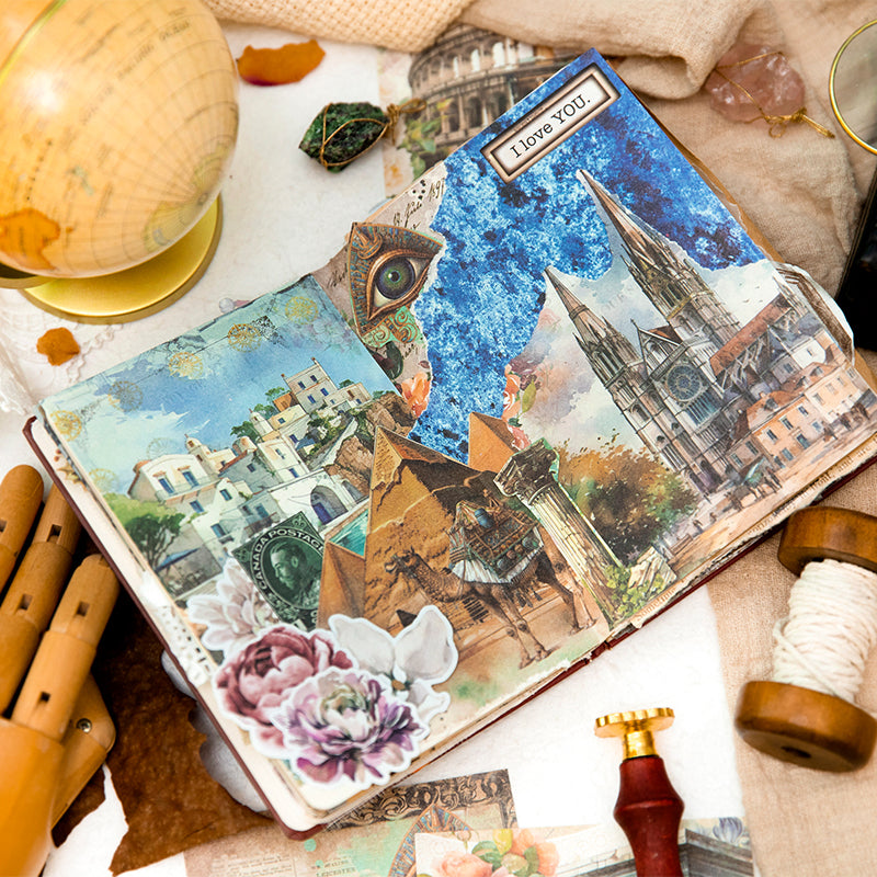 Breeze on the way Scrapbook Paper