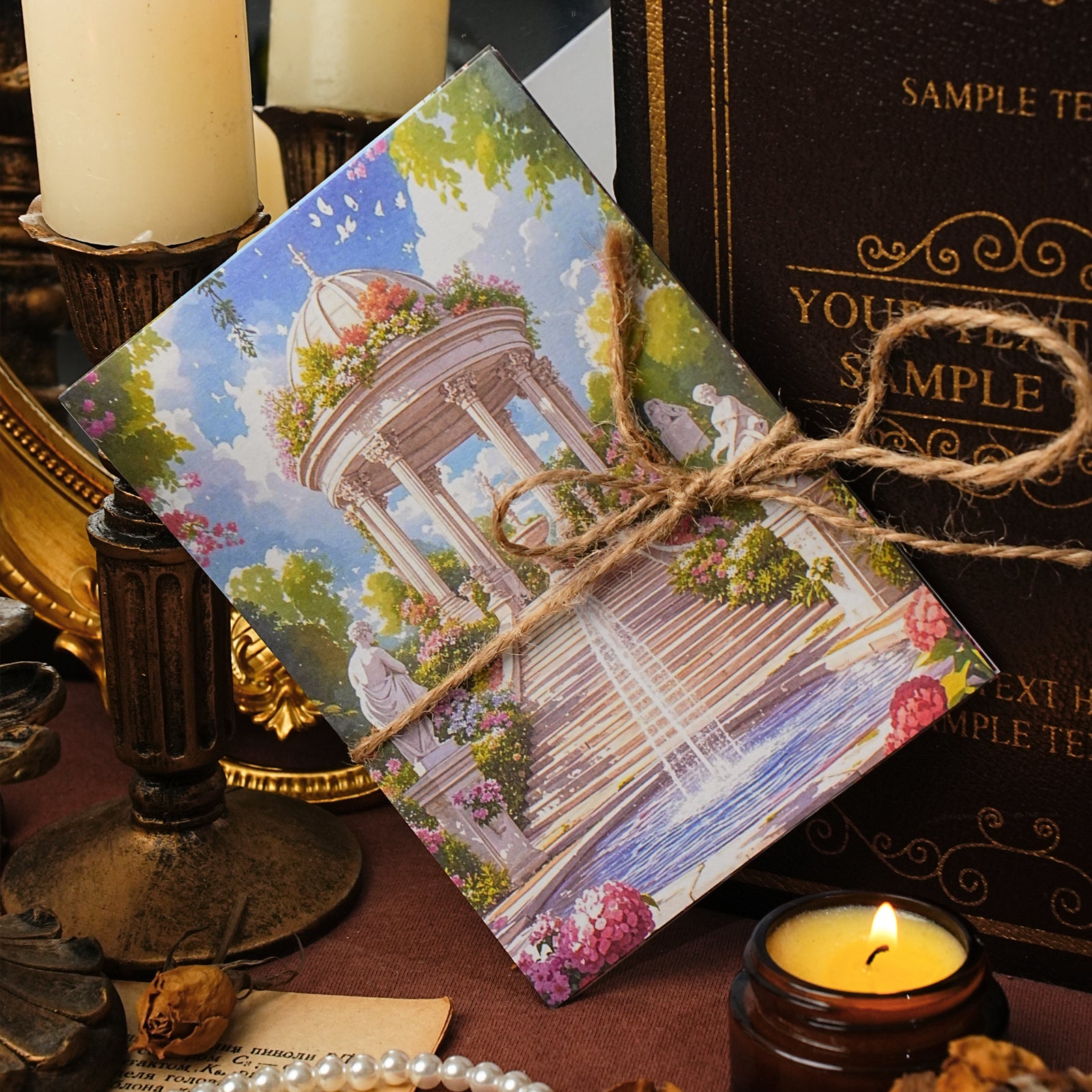 Strolling Time Series Scrapbooking Paper