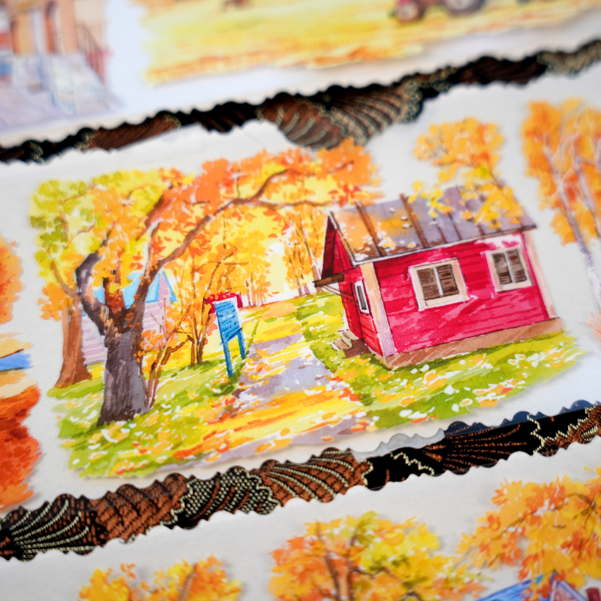 【XT】The Autumn Mountains Landscaping Tape